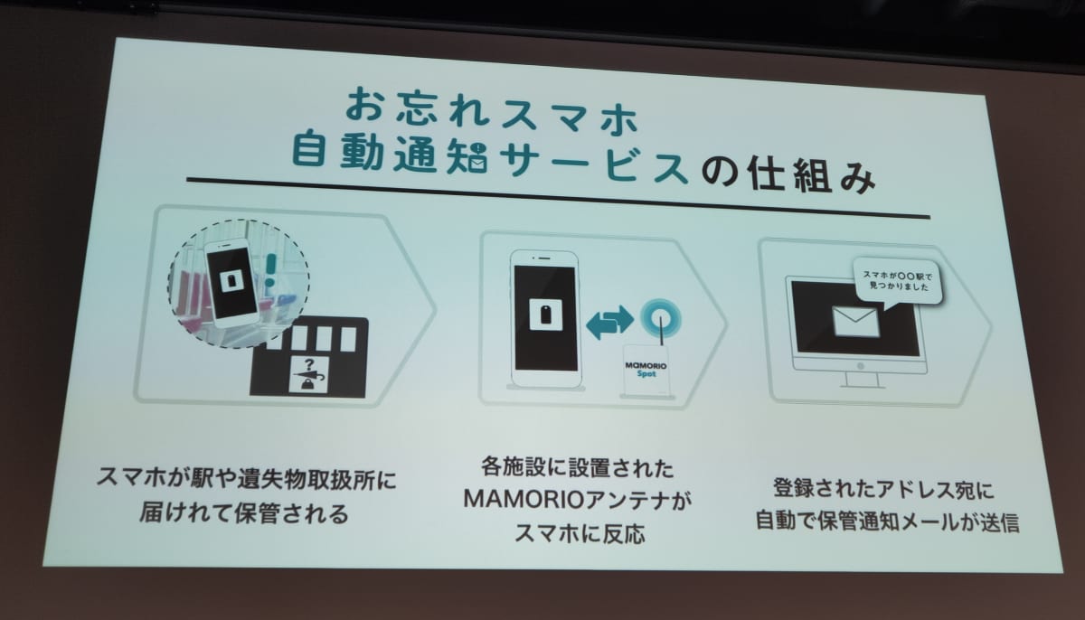 電車にスマホを落としたらメール通知 Mamorioと忘れ物センターの連携で実現 Engadget 日本版