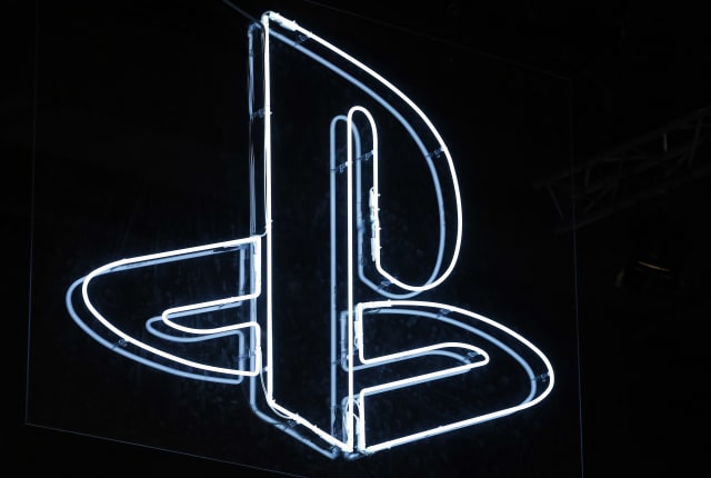PARIS, FRANCE - NOVEMBER 04:  PlayStation logo is displayed during the 'Paris Games Week' on November 04, 2017 in Paris, France. PlayStation is a series of video game consoles created and developed by Sony Interactive Entertainment. 'Paris Games Week' is an international trade fair for video games and runs from November 01 to November 5, 2017.  (Photo by Chesnot/Getty Images)