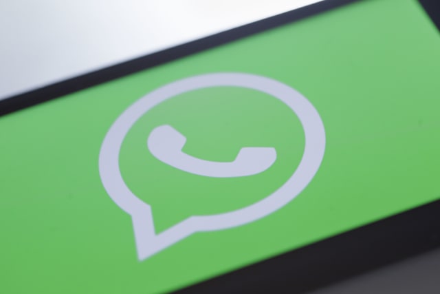 BERLIN, GERMANY - FEBRUARY 25: The Logo of instant messaging service WhatsApp is displayed on a smartphone on February 25, 2018 in Berlin, Germany. (Photo by Thomas Trutschel/Photothek via Getty Images)