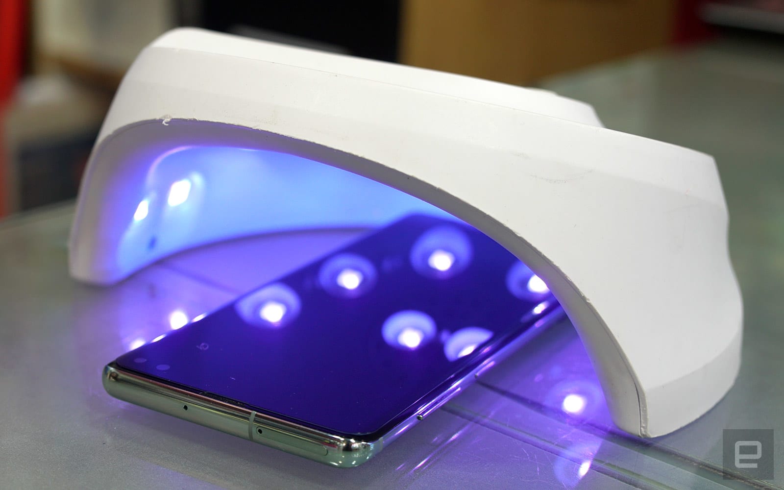 Samsung S10 曬紫外光