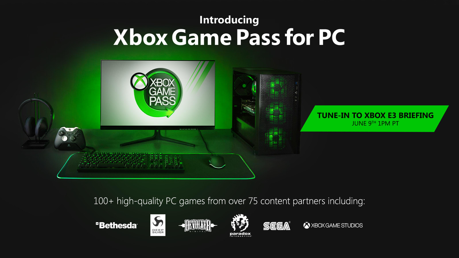 マイクロソフト Pc版xbox Game Pass を予告 ベセスダほか75社参加の定額制ゲームサービス Engadget 日本版