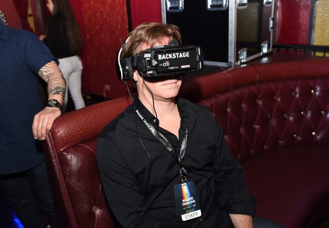 LOS ANGELES, CA - JUNE 15:  Guests attend Imagine Dragons Live presented by Citi and Live Nation exclusively for Citi cardmembers and broadcast in VR via NextVR at The Belasco on June 15, 2017 in Los Angeles, California.  (Photo by Kevin Winter/Getty Images for Citi)