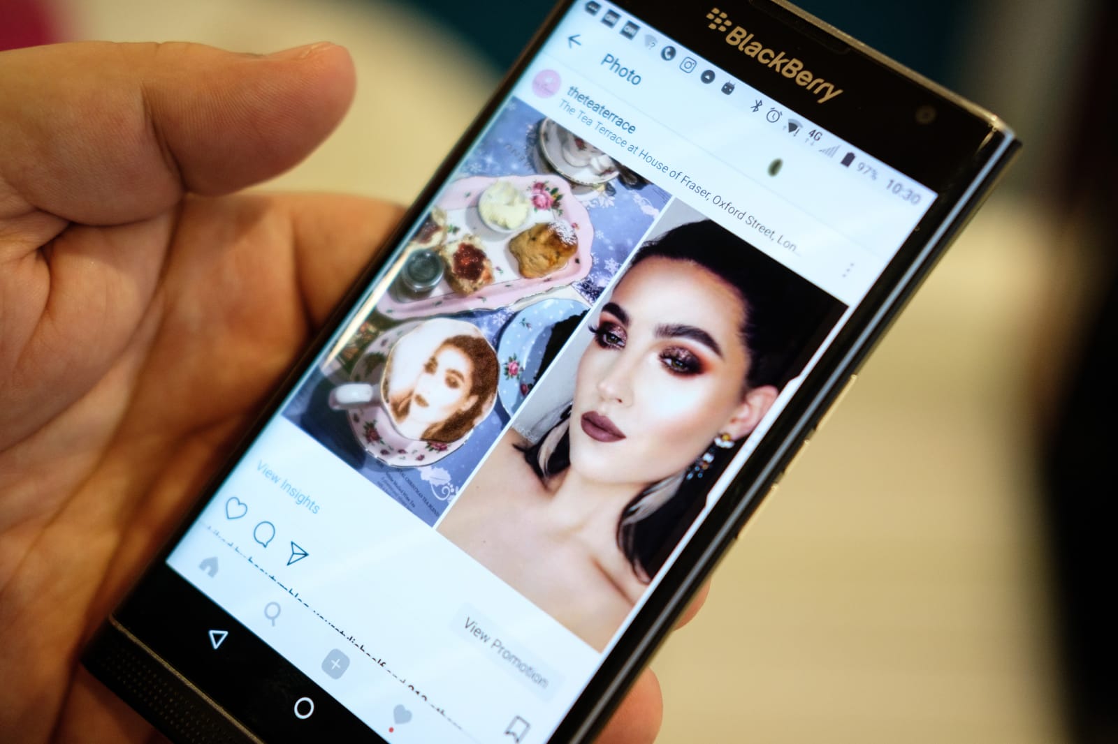 London Cafe Pioneers The Selfieccino