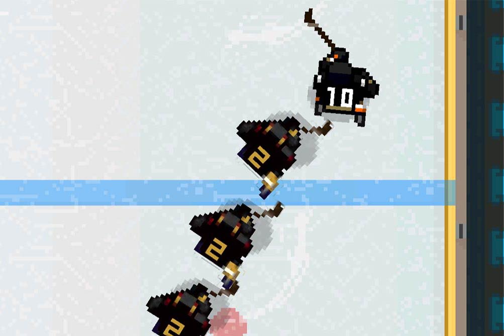 スルッと敵を避けるのが爽快 アイスホッケーアクション Hockey Hero 発掘 スマホゲーム Engadget 日本版