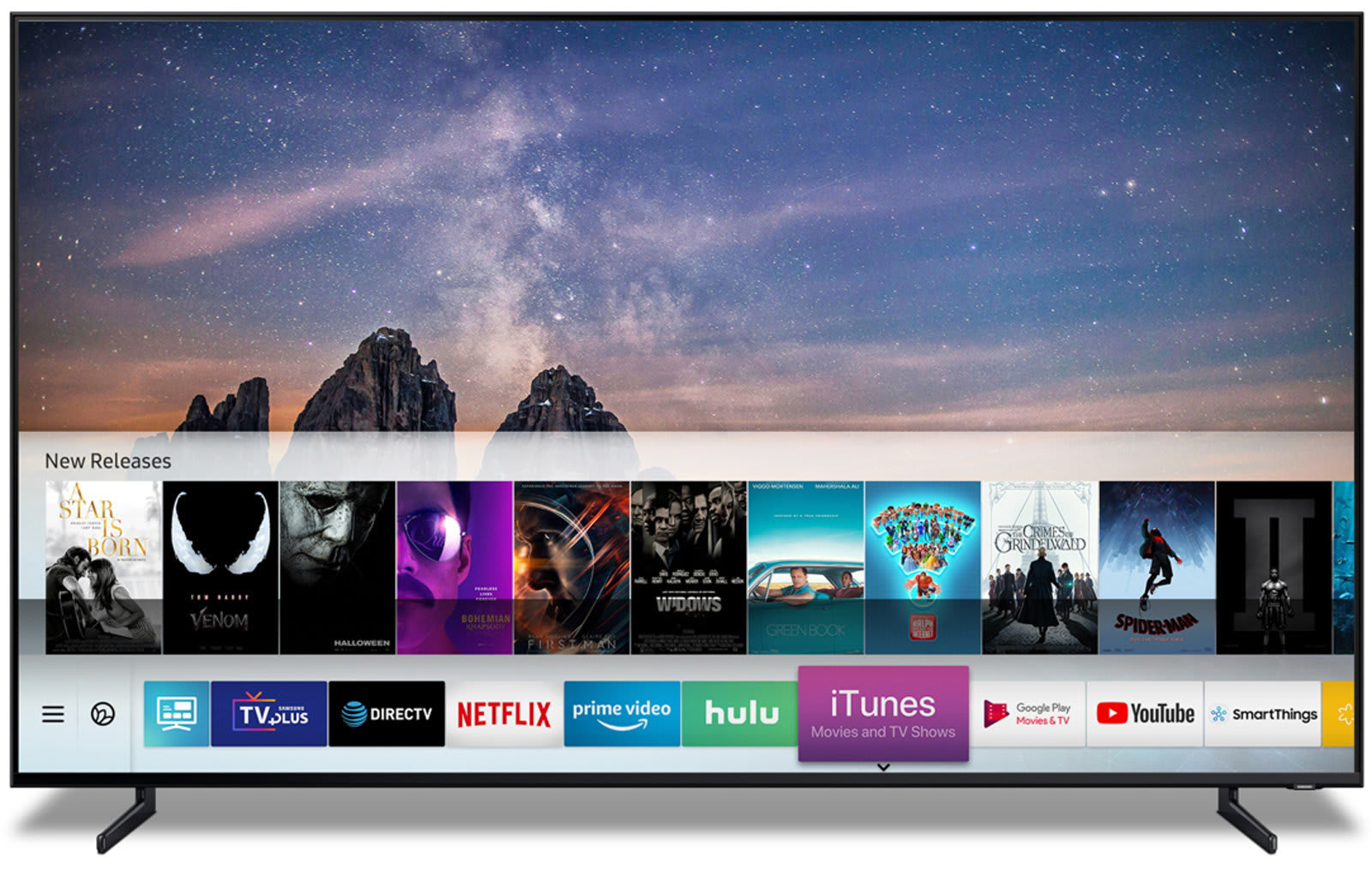 サムスン製スマートテレビでitunes映画やairplay 2サポート開始 Apple Tvなしに4k Hdr視聴可能に Engadget 日本版