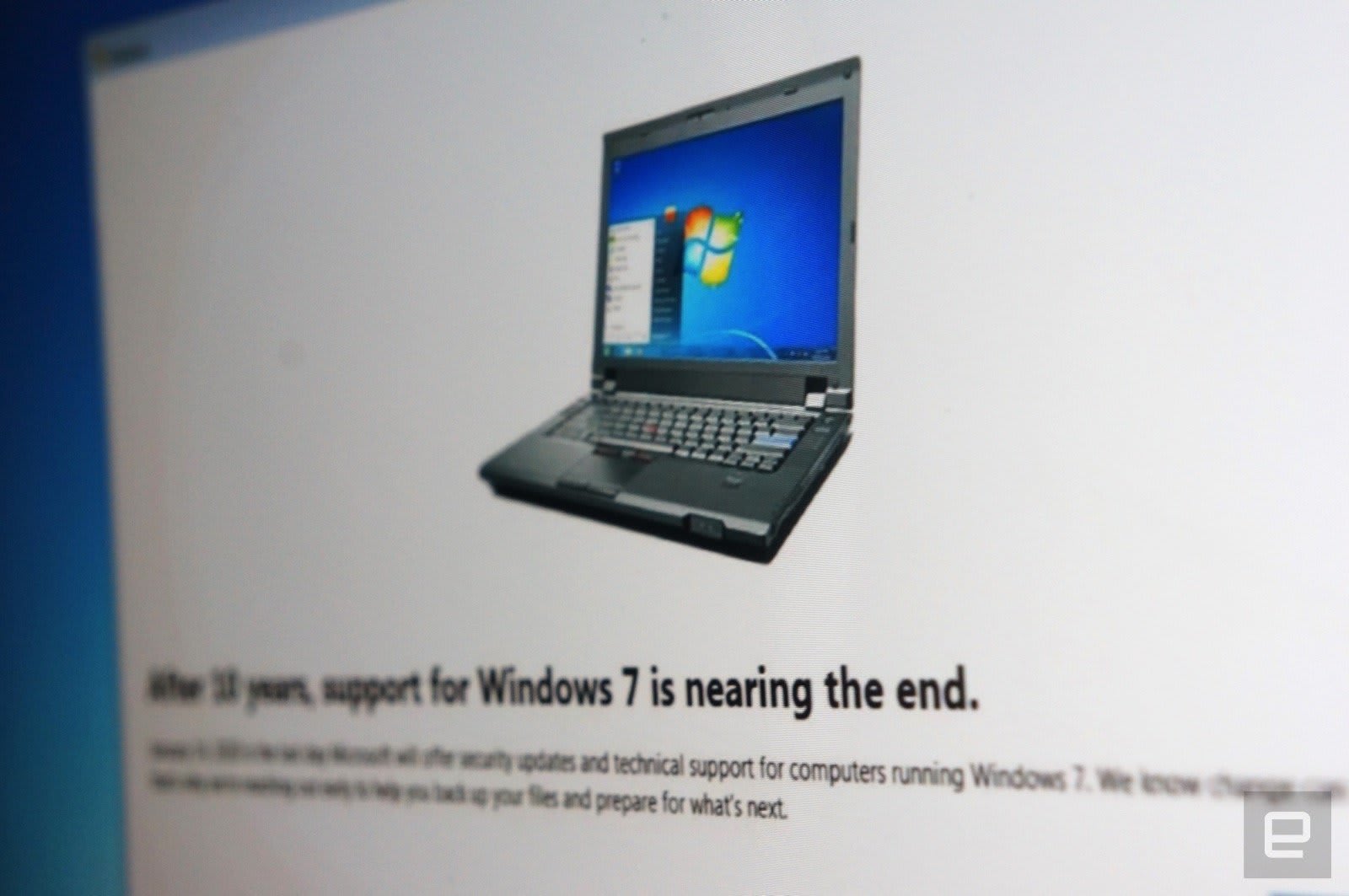 微軟今日正式終止windows 7 支援
