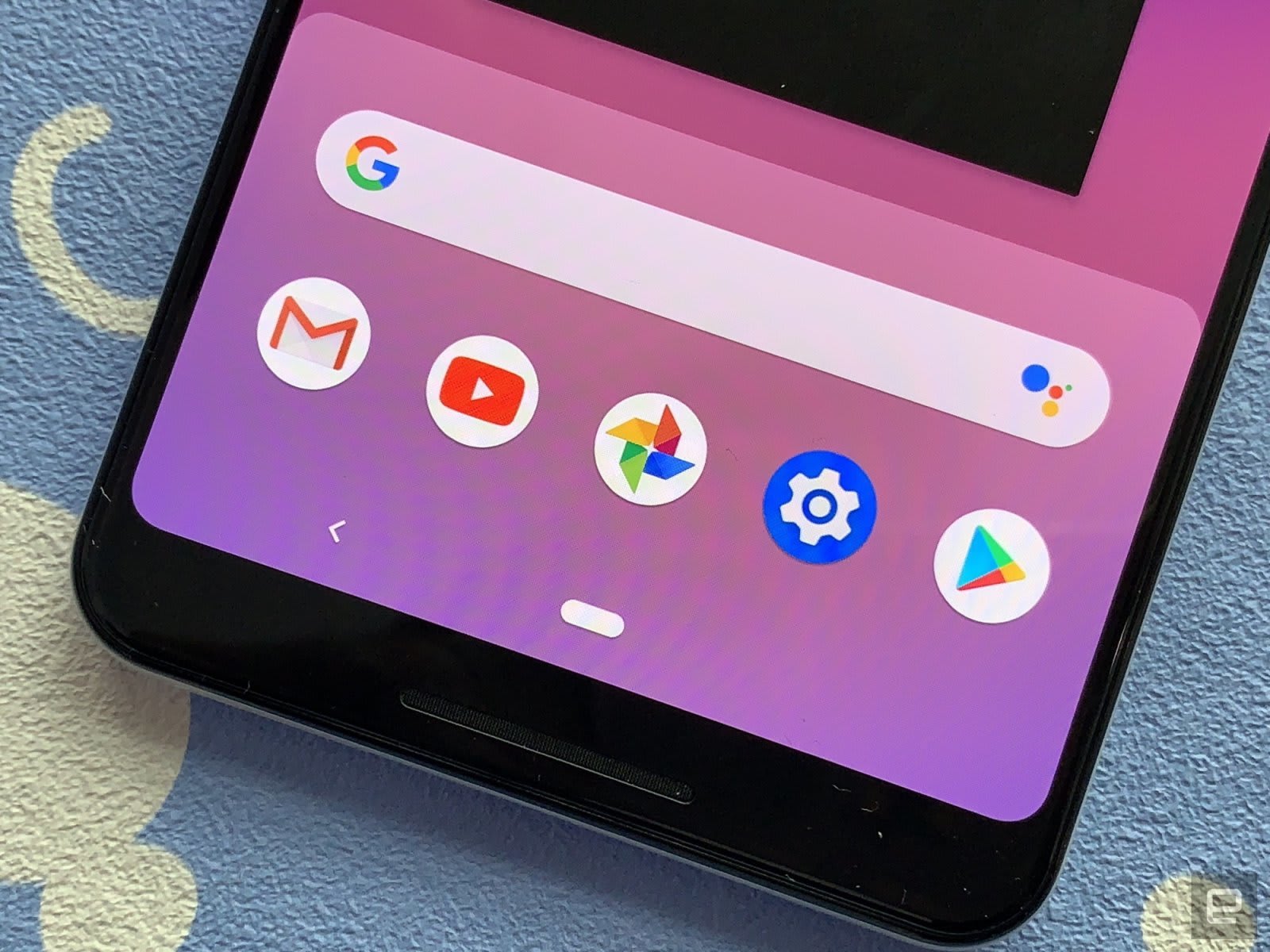 Android Pie on a Google Pixel