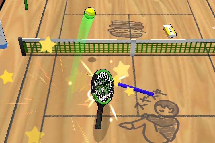 タップとスワイプで スーパーショット を叩き込め 己の腕が試される 机でテニス が面白い 発掘 スマホゲーム Engadget 日本版