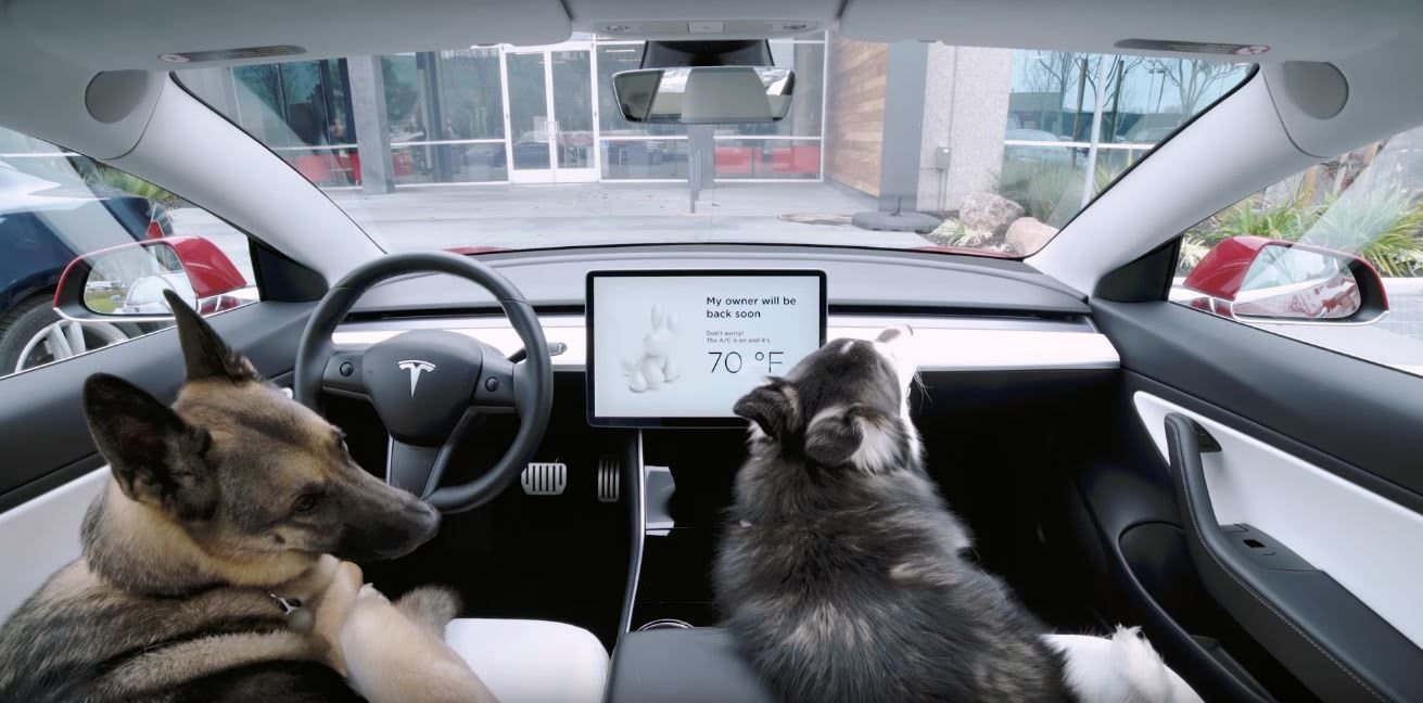 テスラ 犬を残して車から離れられる Dog Mode にバグ 手動で風量設定すると車内温度がうなぎのぼりに Engadget 日本版