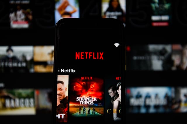 POLAND - 2020/04/28: In this photo illustration a Netflix logo displayed on a smartphone. (Photo Illustration by Omar Marques/SOPA Images/LightRocket via Getty Images)