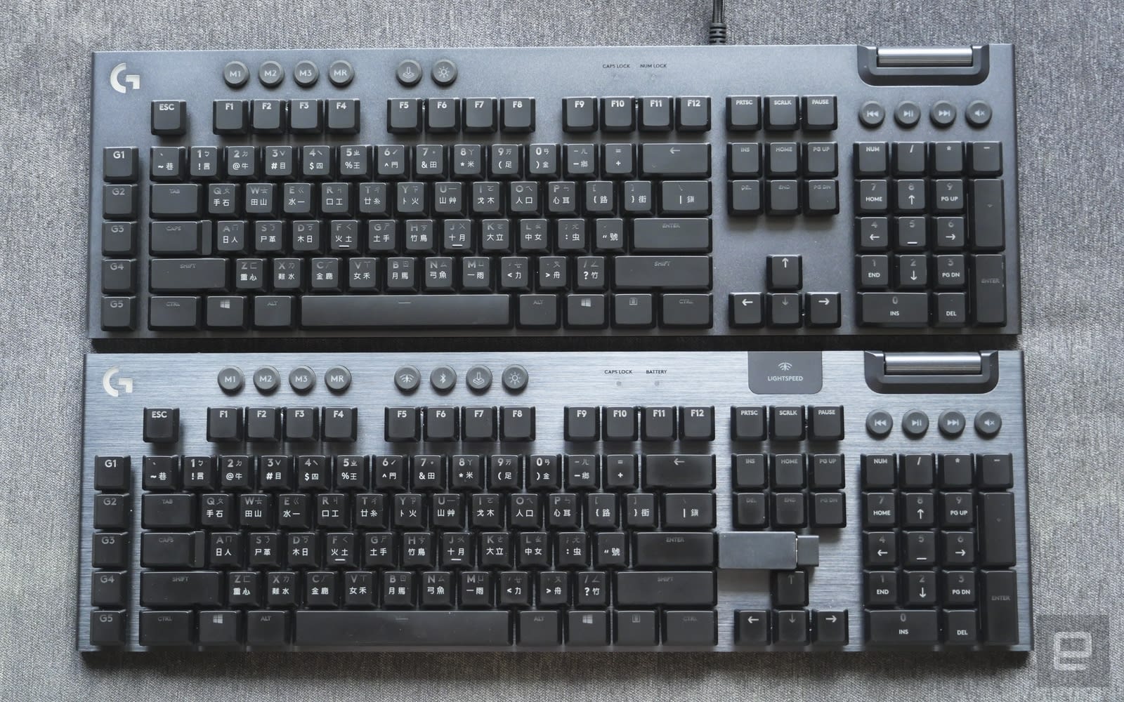 Logitech G813 / G913 薄型機械遊戲鍵盤
