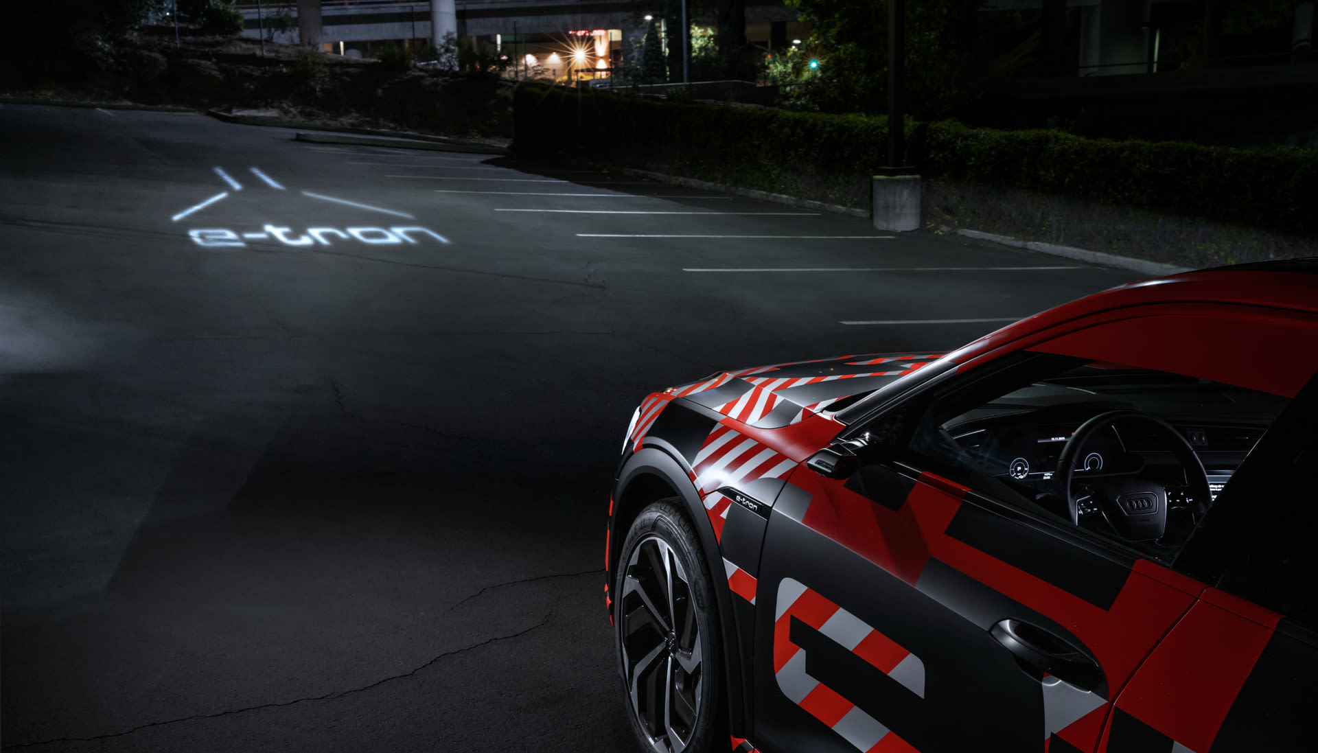 Audi E-Tron Sportback Matrix LED headlights