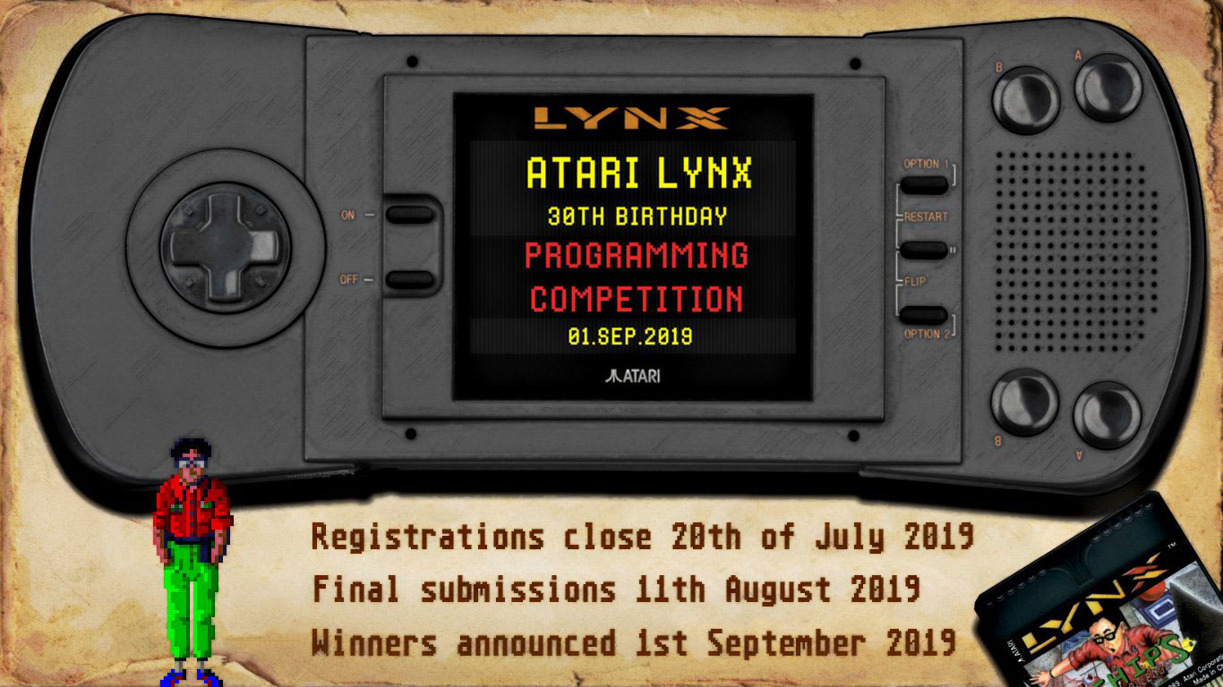 Atari Lynx 30th Anniversary