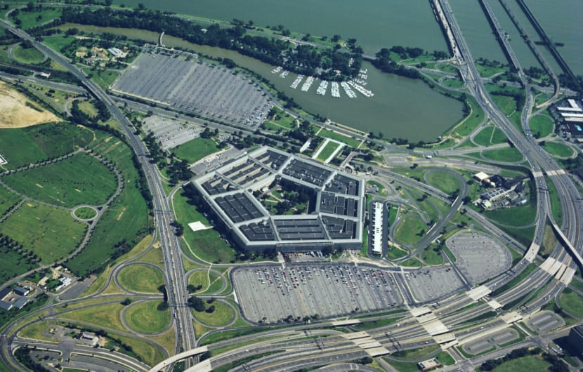 1941, Arlington, Virginia, USA --- Aerial View of the Pentagon --- Image by ï¿½ Harold Flecknoe/Corbis Aerial View of the Pentagon
