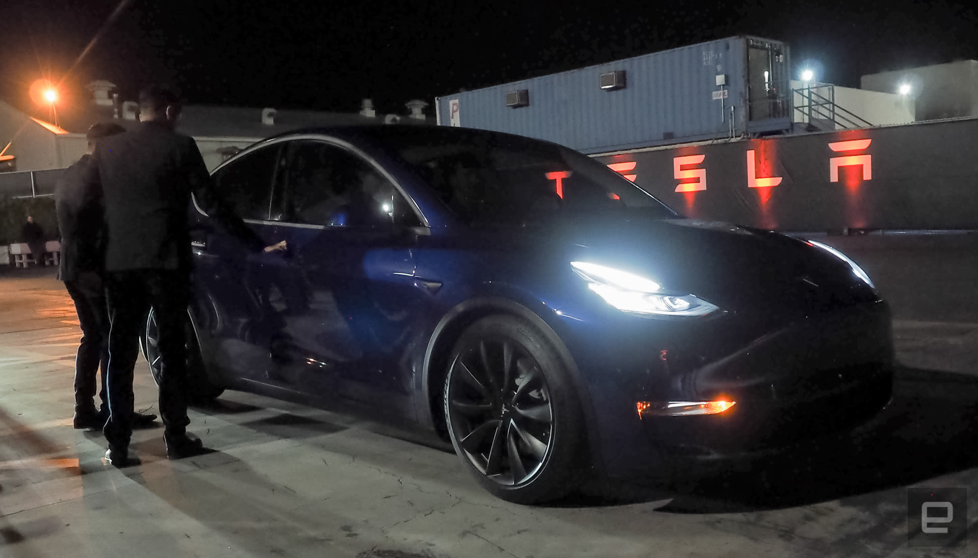 Riding in Tesla's very quick Model Y crossover | Engadget