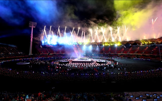 In Pictures: Commonwealth Games closing ceremony bursts with colour