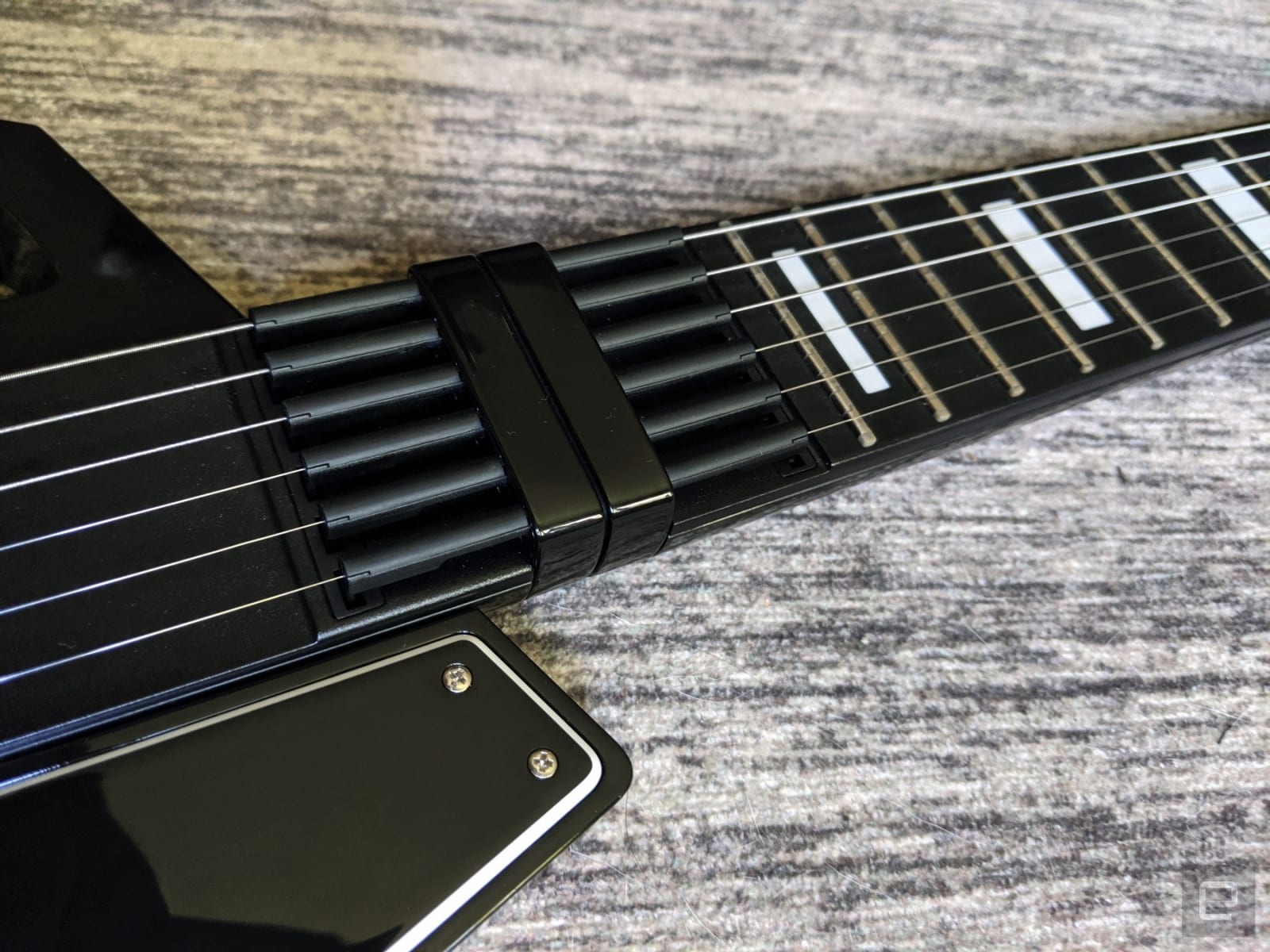 Jammy's digital guitar is a futuristic idea let down by today's 