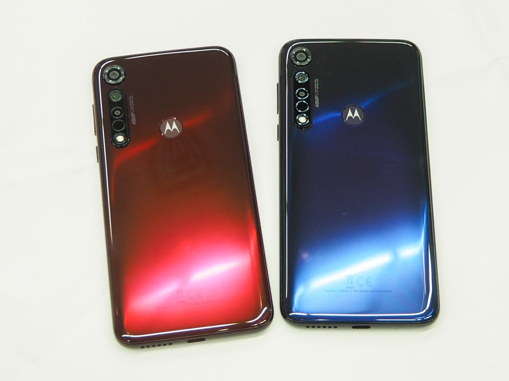 ANDROID - moto g8 plus コズミックブルー 新品未開封の+