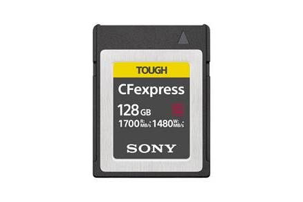 爆速頑丈「CFexpress Type B」メモリカード、ソニーが今夏発売へ。読み出し1700MB/s、書き込み1480MB/s