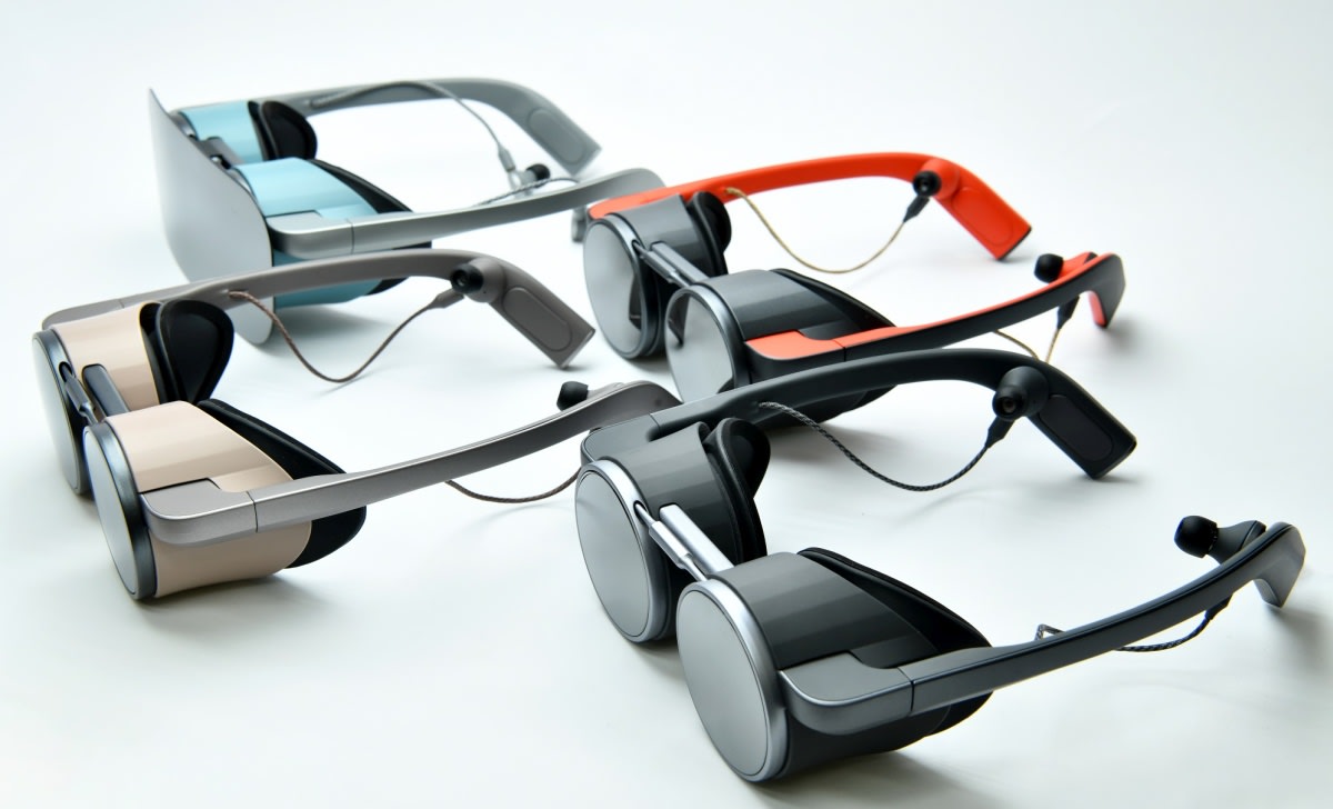 Panasonic VR glasses @ CES 2020