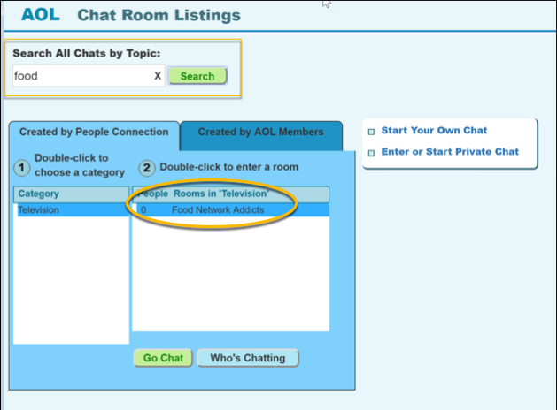 AOL Desktop Gold: Chat Rooms - AOL Help